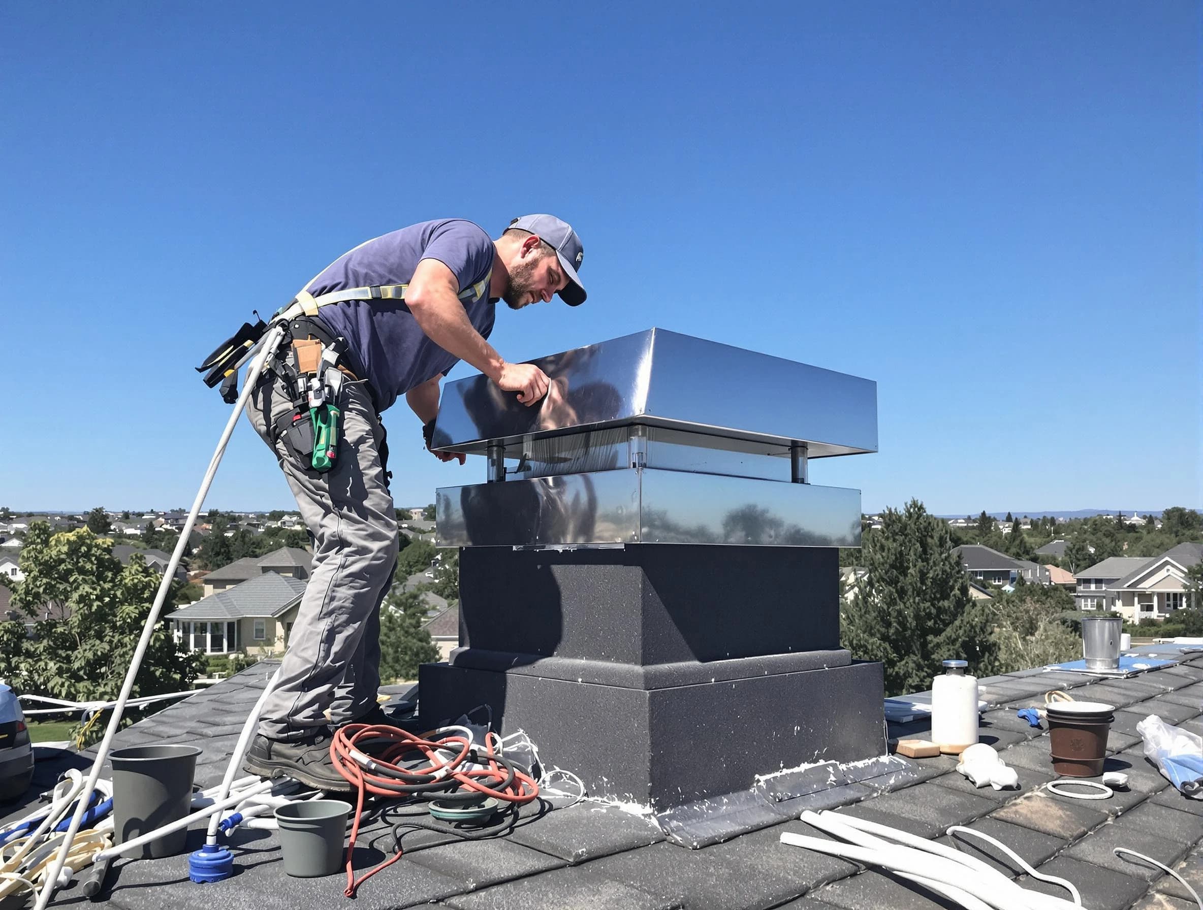 Chimney Cap Services service in West View, PA